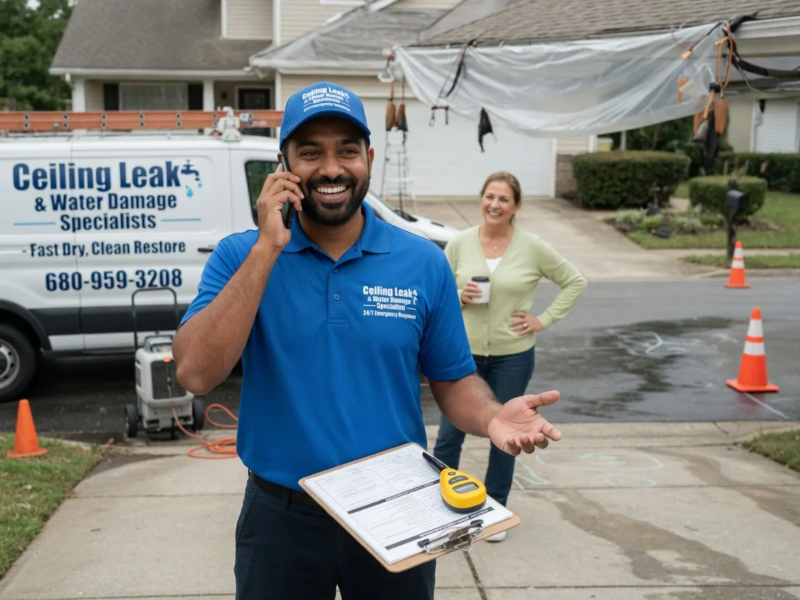 Ceiling Leak Cleanup Mill Spring, MO FAQs